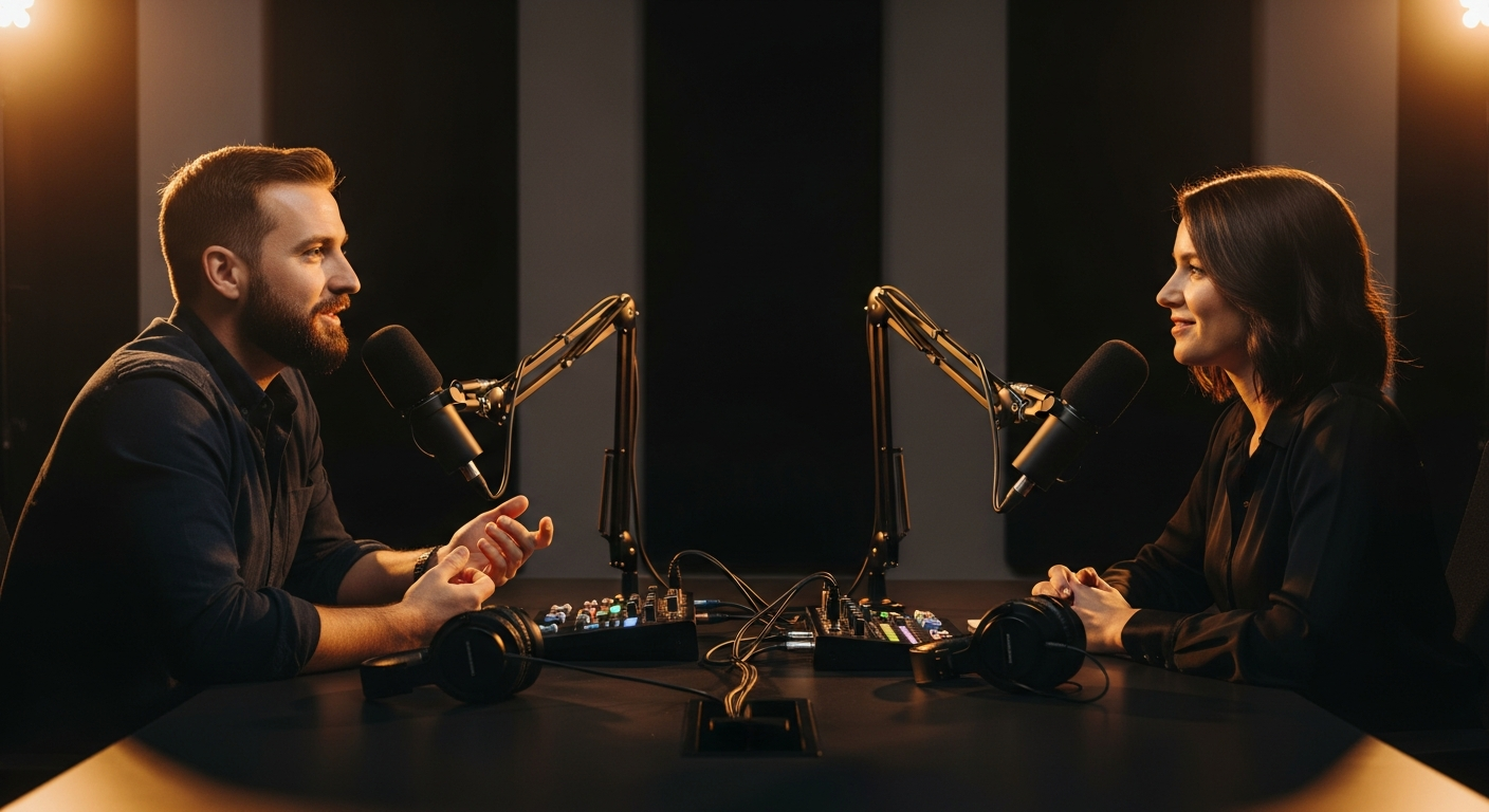 Podcast studio