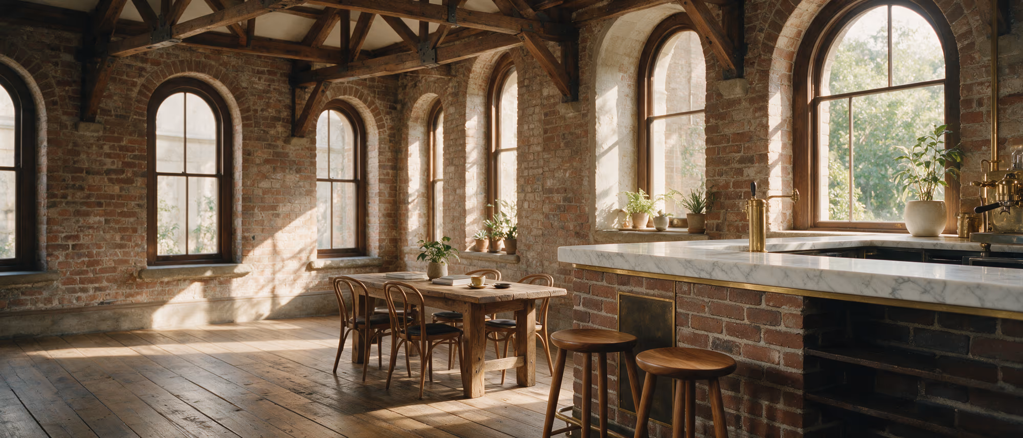 The members' lounge and coffee bar