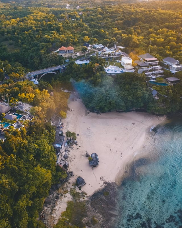 AI-generated hotels & vacation rental imagery — The area
