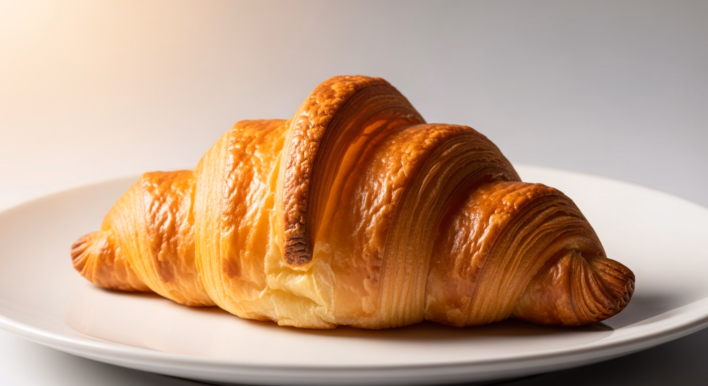 Butter croissant — AI-generated bakeries & patisserie photography