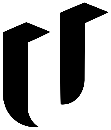 UOVA mark, black