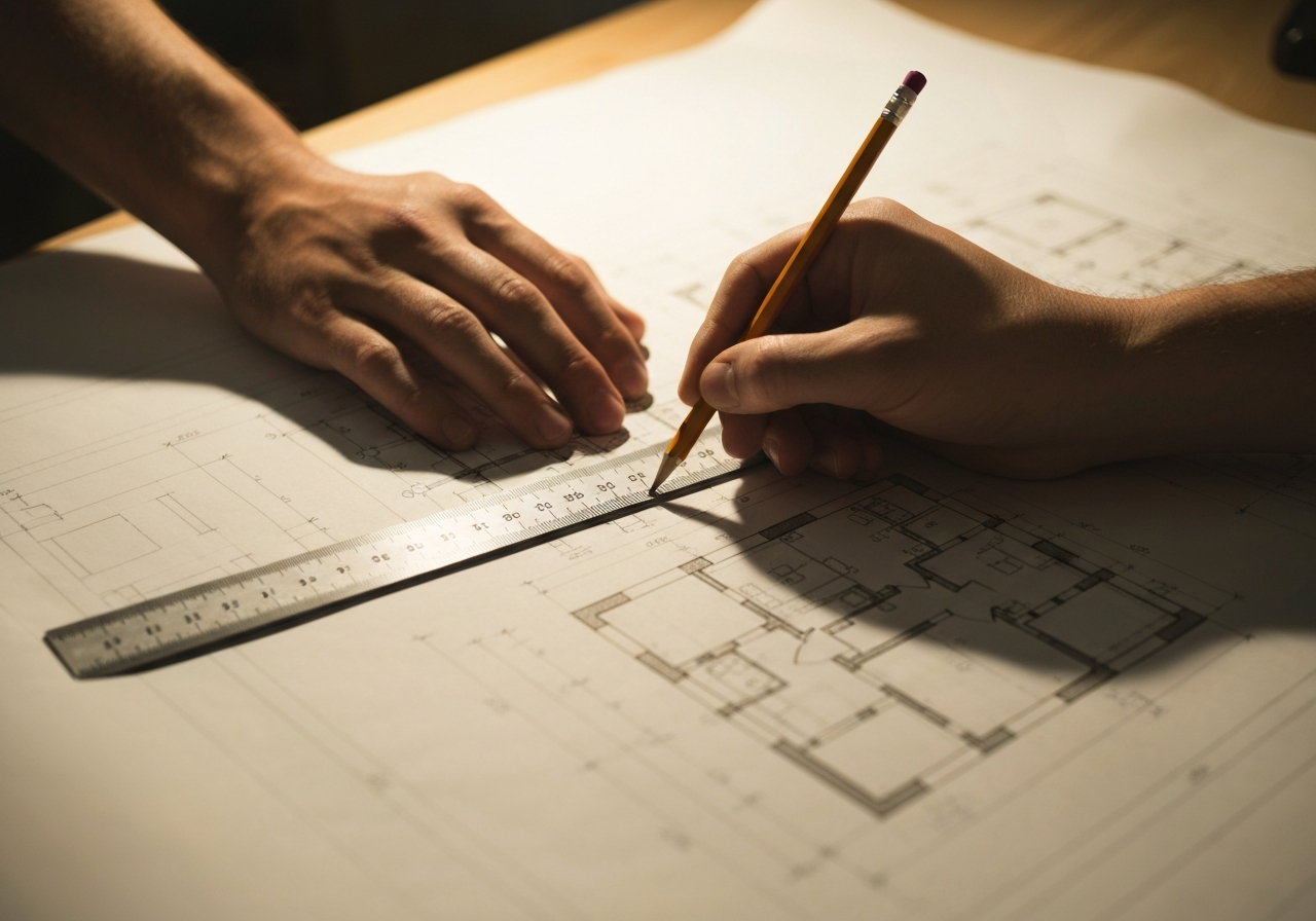 Architectural blueprints