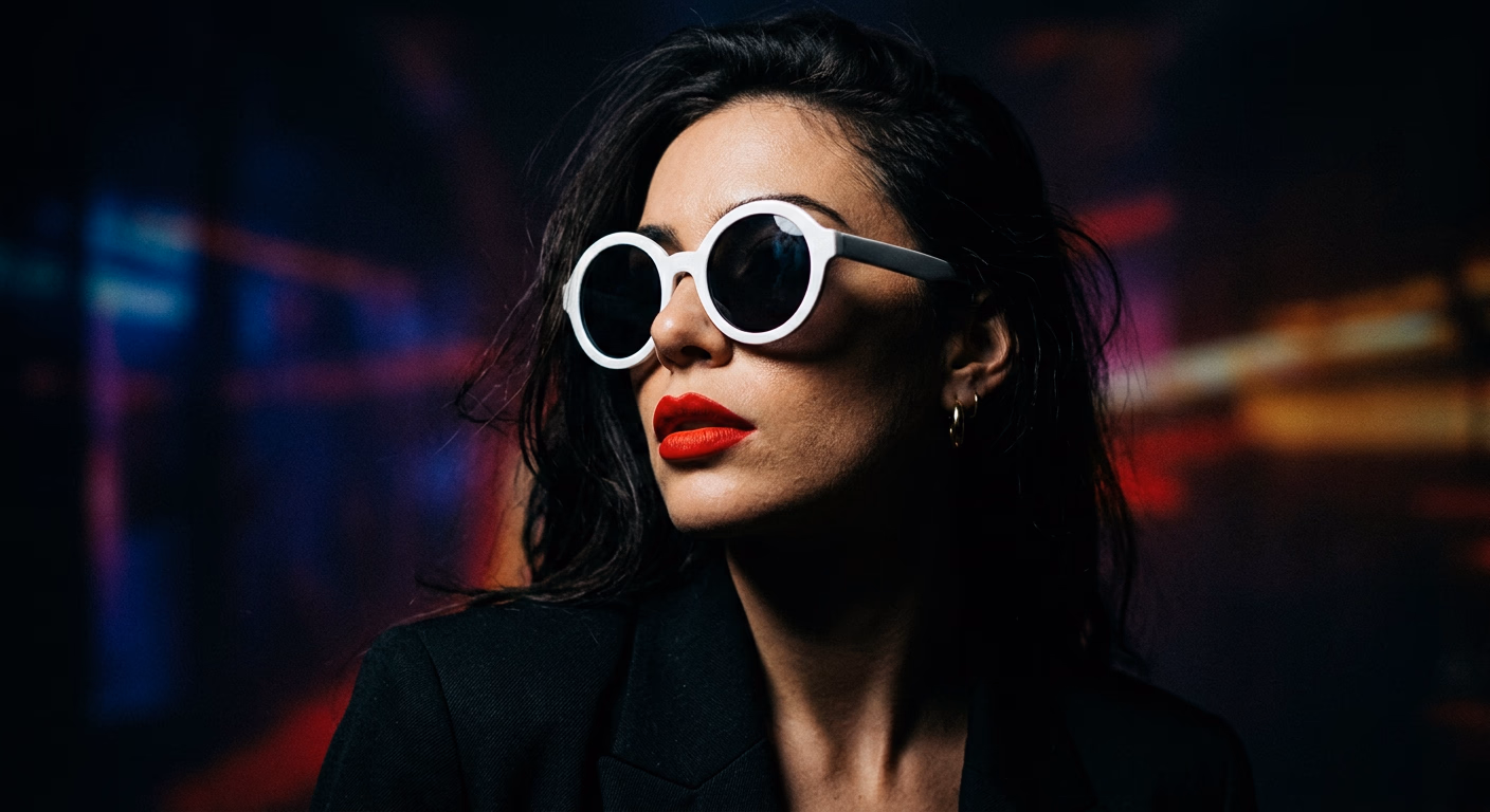 Dramatic eyewear
