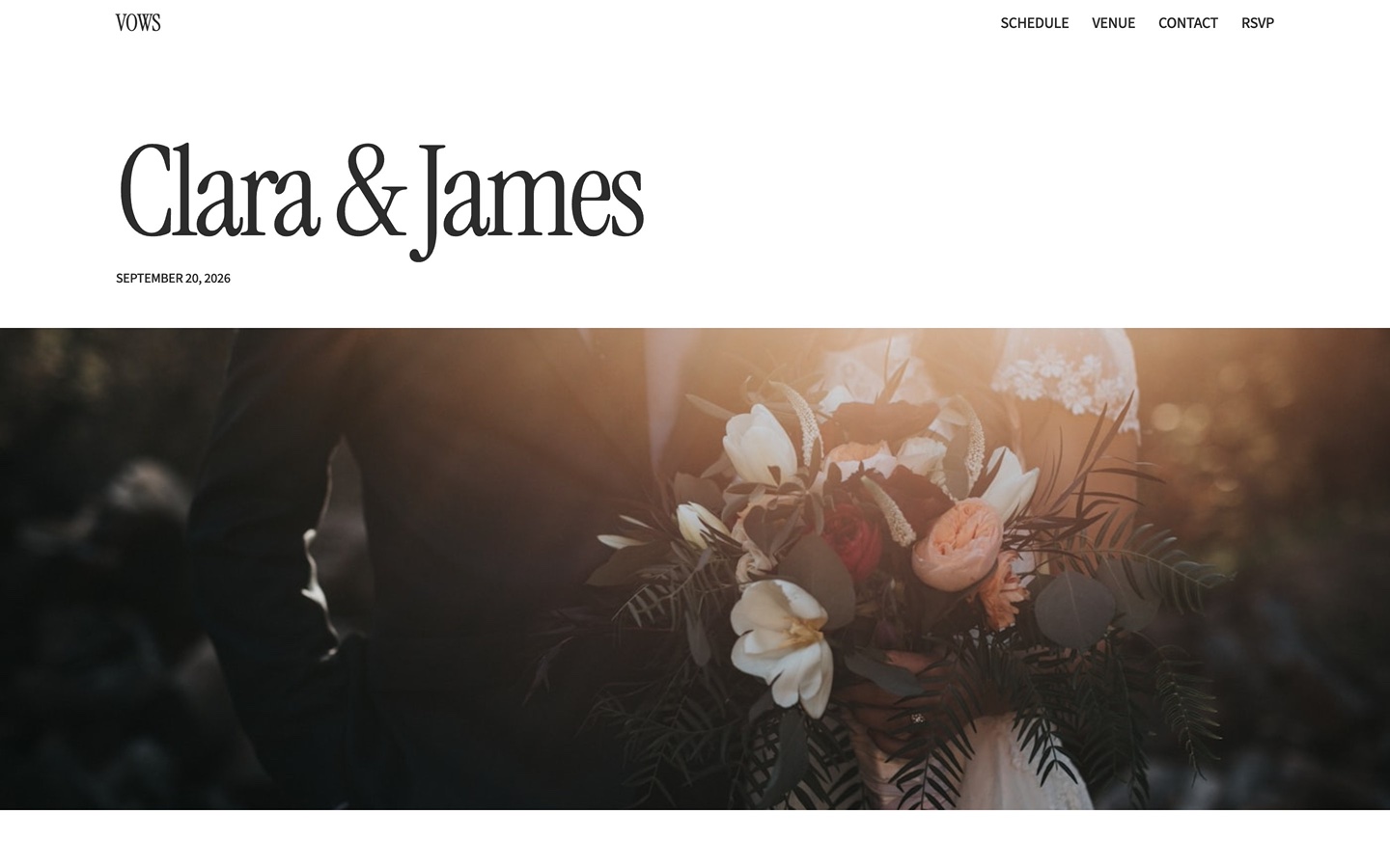 Vows preview