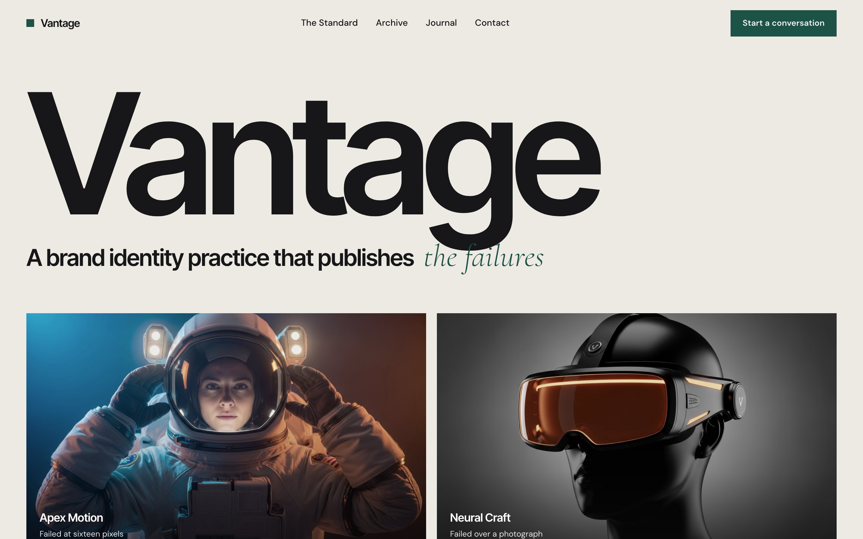 Vantage preview