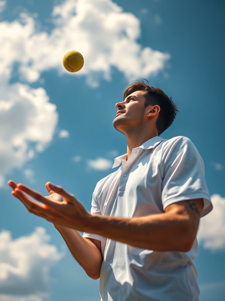 Tennis serve