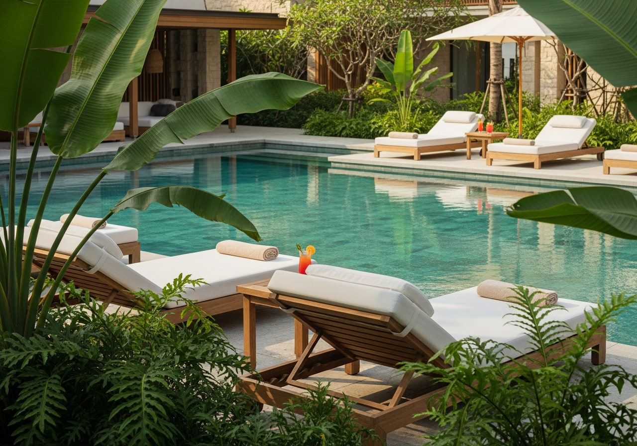 Pool area
