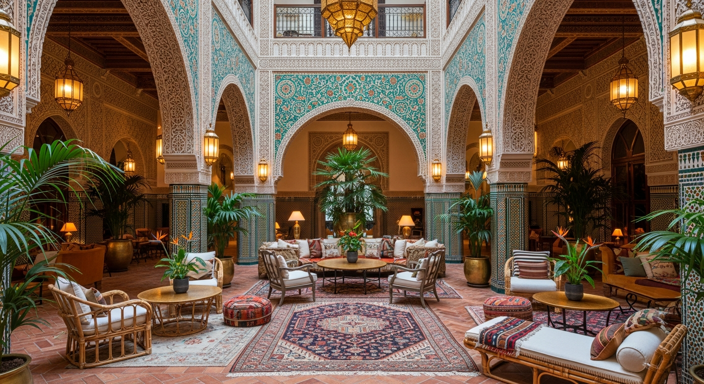 Hotel lobby