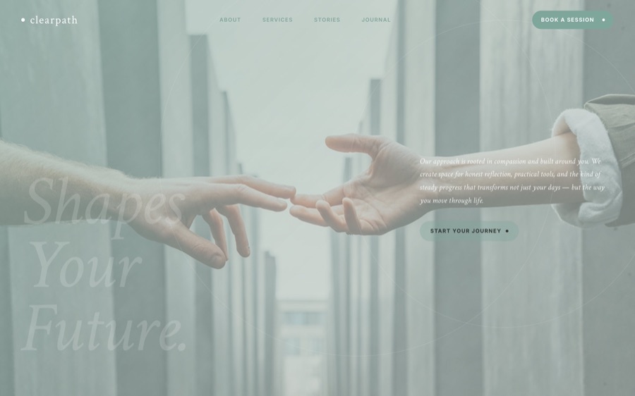 A complete, generated UOVA wellness site