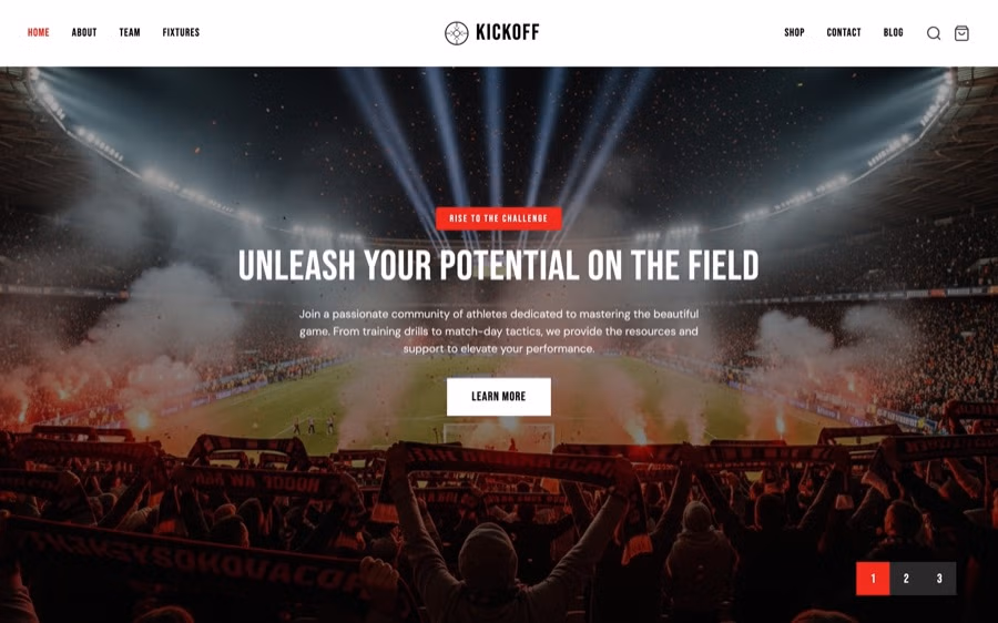 Home page