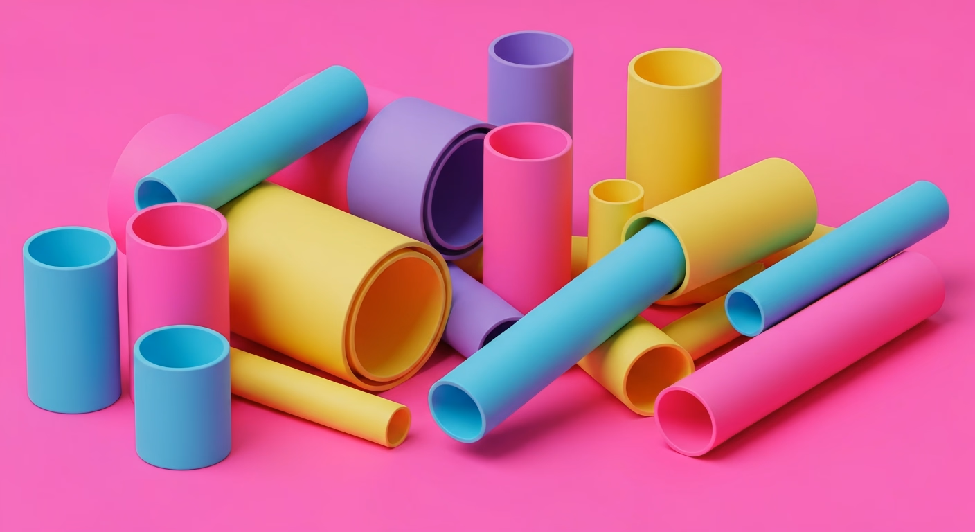 Colorful 3D art